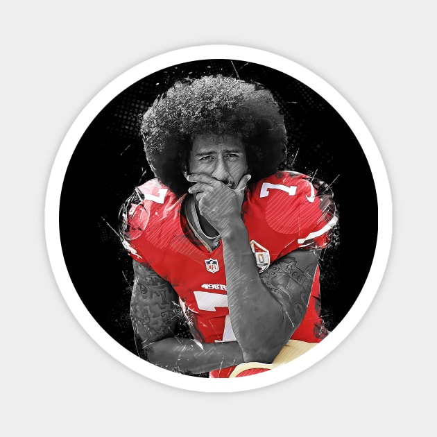 Colin Kaepernick Magnet by Creativedy Stuff